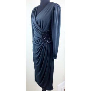 Vintage Rimini Black Cocktail Dress